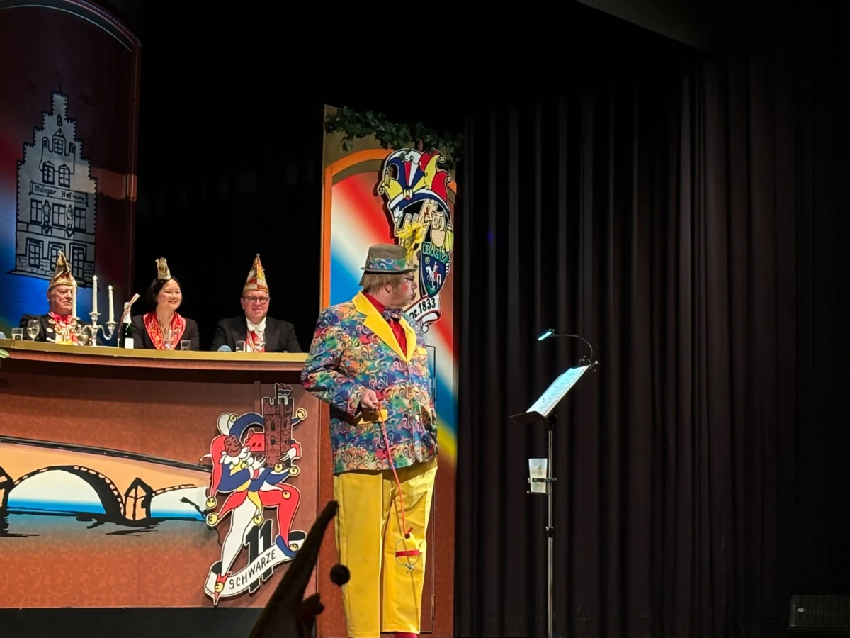 Jürgen Wiesmann auf der Bühne