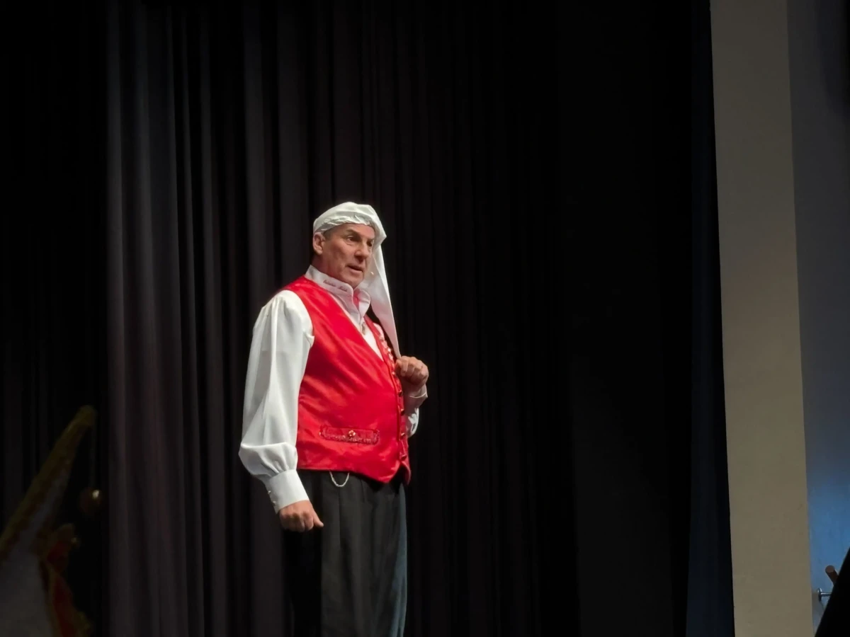 Bernhard Knab auf der Bühne