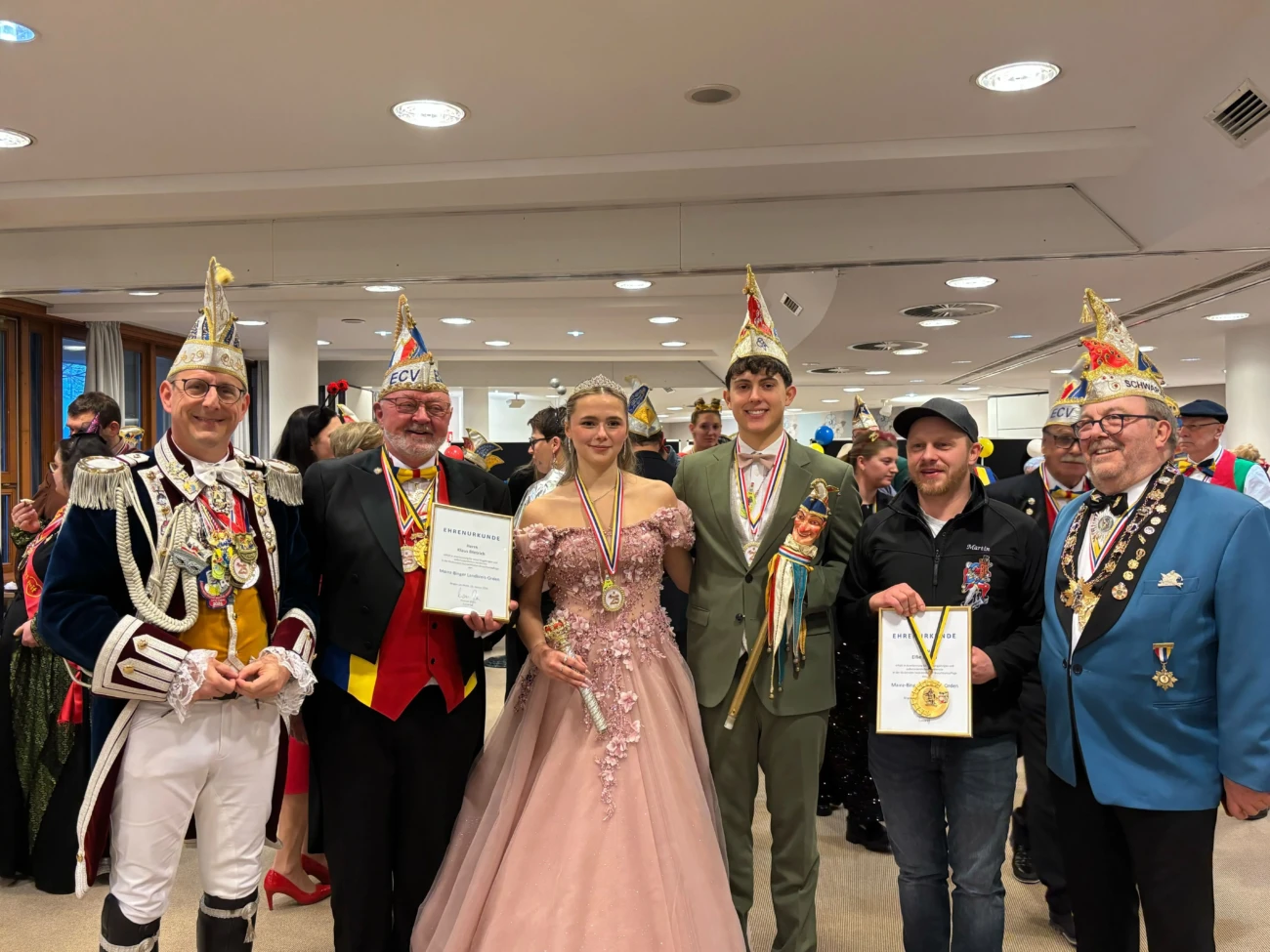 Kreisfastnachtssitzung Mainz-Bingen mit Ehrungen