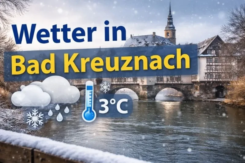 Kühler Wochenstart in Bad Kreuznach: Wetter am Montag im Überblick