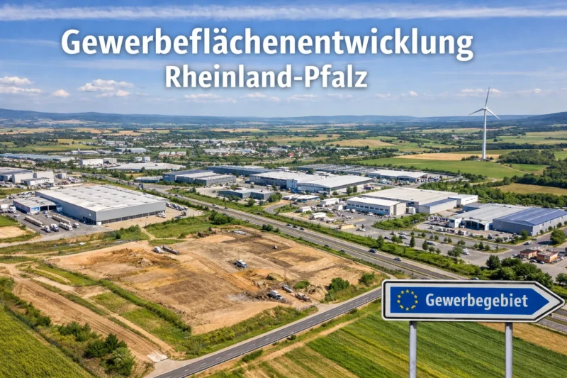 Rheinland-Pfalz beschleunigt Gewerbeflächenplanung mit Turbofläc