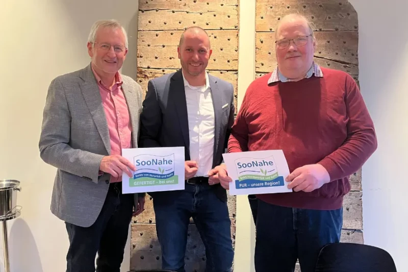 Regionalmarke SooNahe stellt neuen Geschäftsführer vor