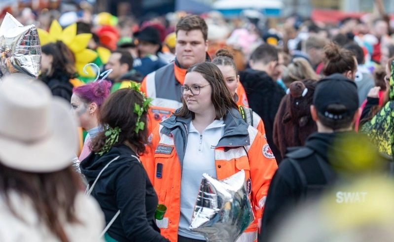 DRK versorgt rund 50 Patienten beim Narrenkäfig in Bad Kreuznach