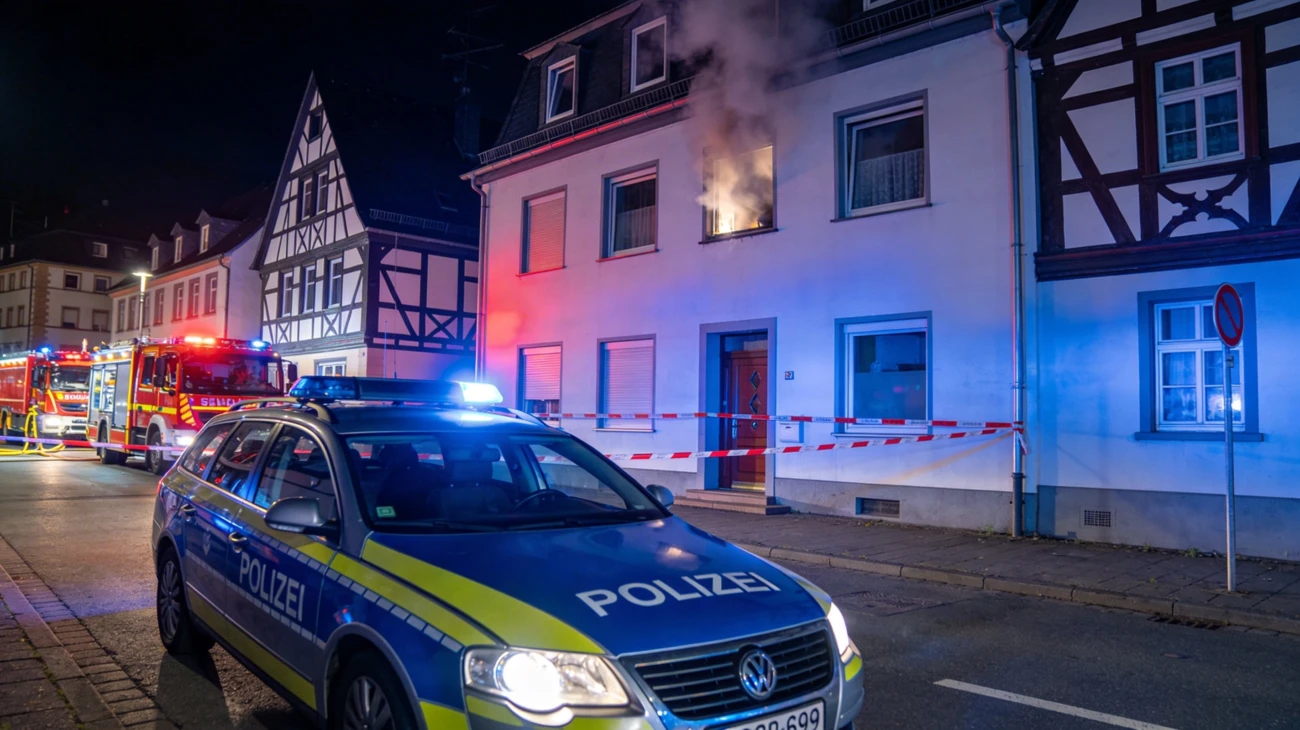Festnahme nach Brandstiftung in Idar-Oberstein