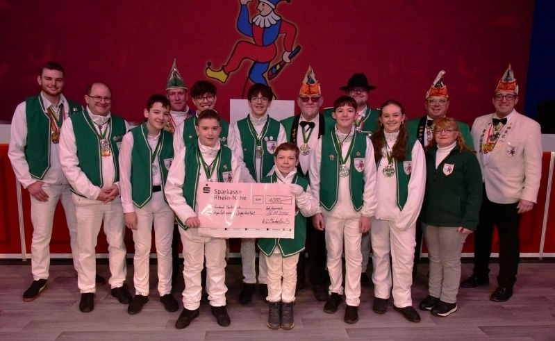 Lustige Schuppesser Planig erhalten 1000 Euro für Jugendarbeit