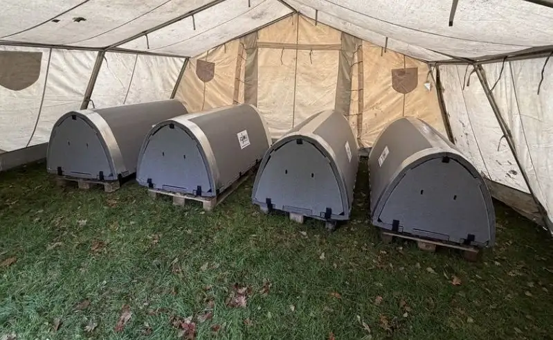 Mann soll Kälteschutzzelt angezündet haben in dem Obdachlose schliefen