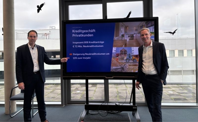 Patrick Miljes Volksbank Rhein-Nahe-Hunsrück zufrieden trotz schwacher Kreditnachfrage