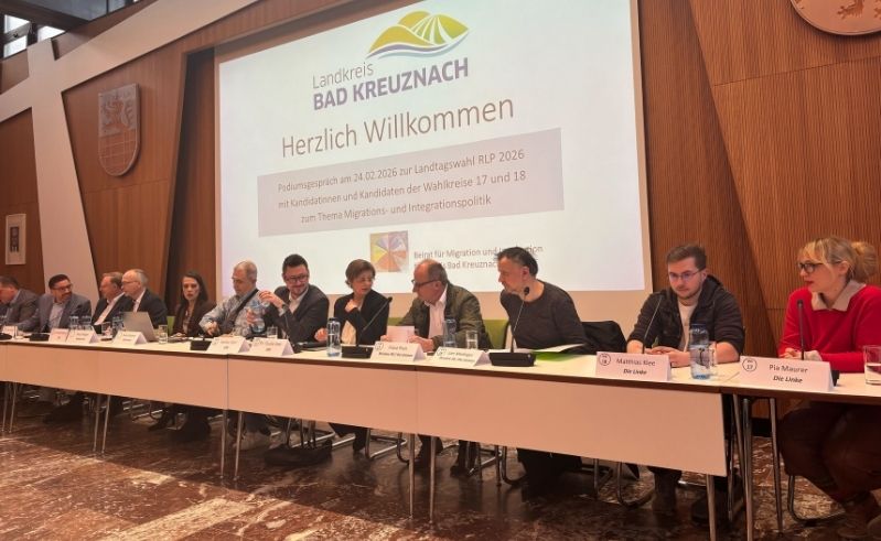 Podiumsdiskussion zur Integration im Landkreis Bad Kreuznach