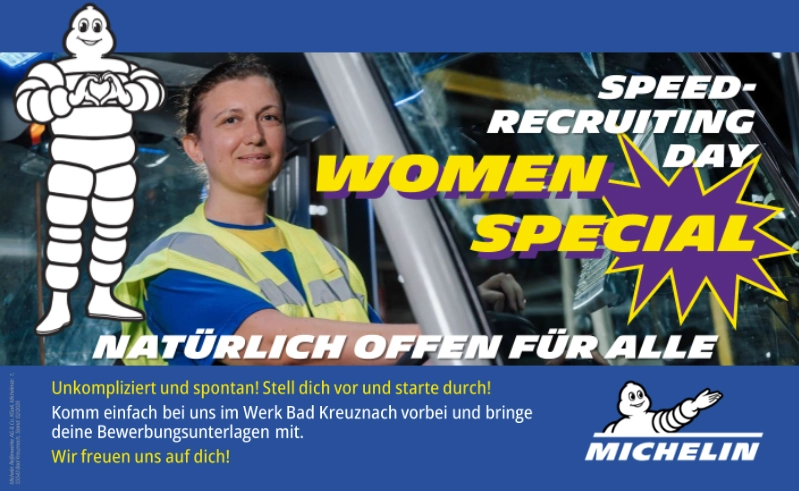 Speed-Recruiting Day bei Michelin Bad Kreuznach