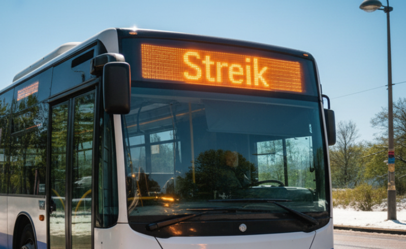 Verd.i-Streik legt gesamten Busverkehr lahm