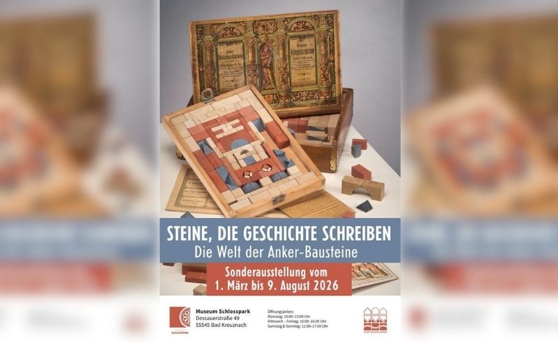 Bad Kreuznach Schlosspark Museum: Sonderausstellung „Steine, die Geschichte schreiben“