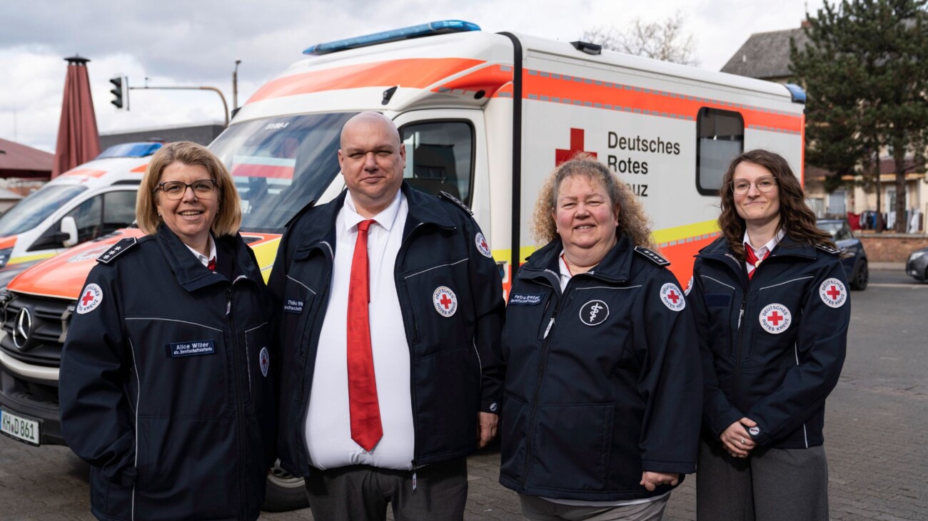 DRK Bad Kreuznach erreicht Rekord  Über 100 Ehrenamtliche und 1D