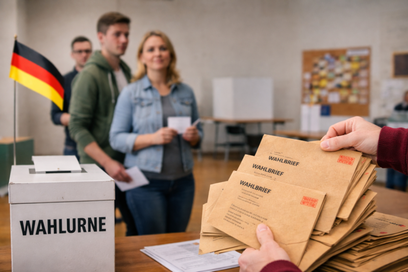 Hohe Beteiligung bei Landtagswahl: Hälfte der Wähler aktiv