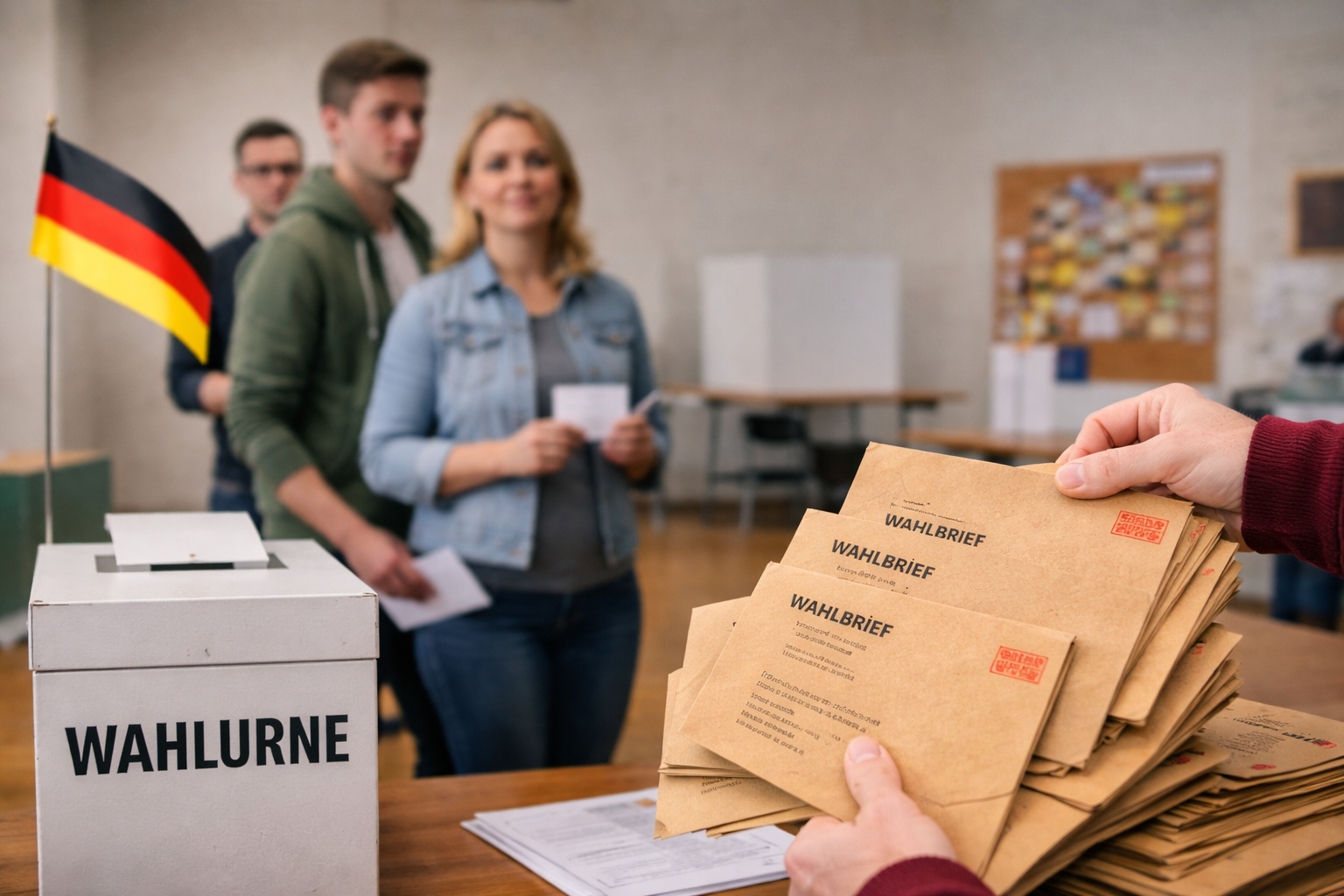Hohe Beteiligung bei Landtagswahl: Hälfte der Wähler aktiv
