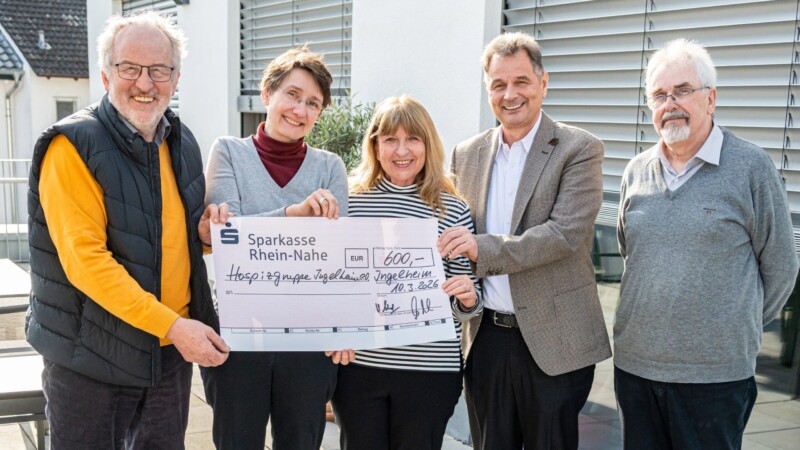 Hospizgruppe Ingelheim erhält 600 Euro aus Benefizaktion