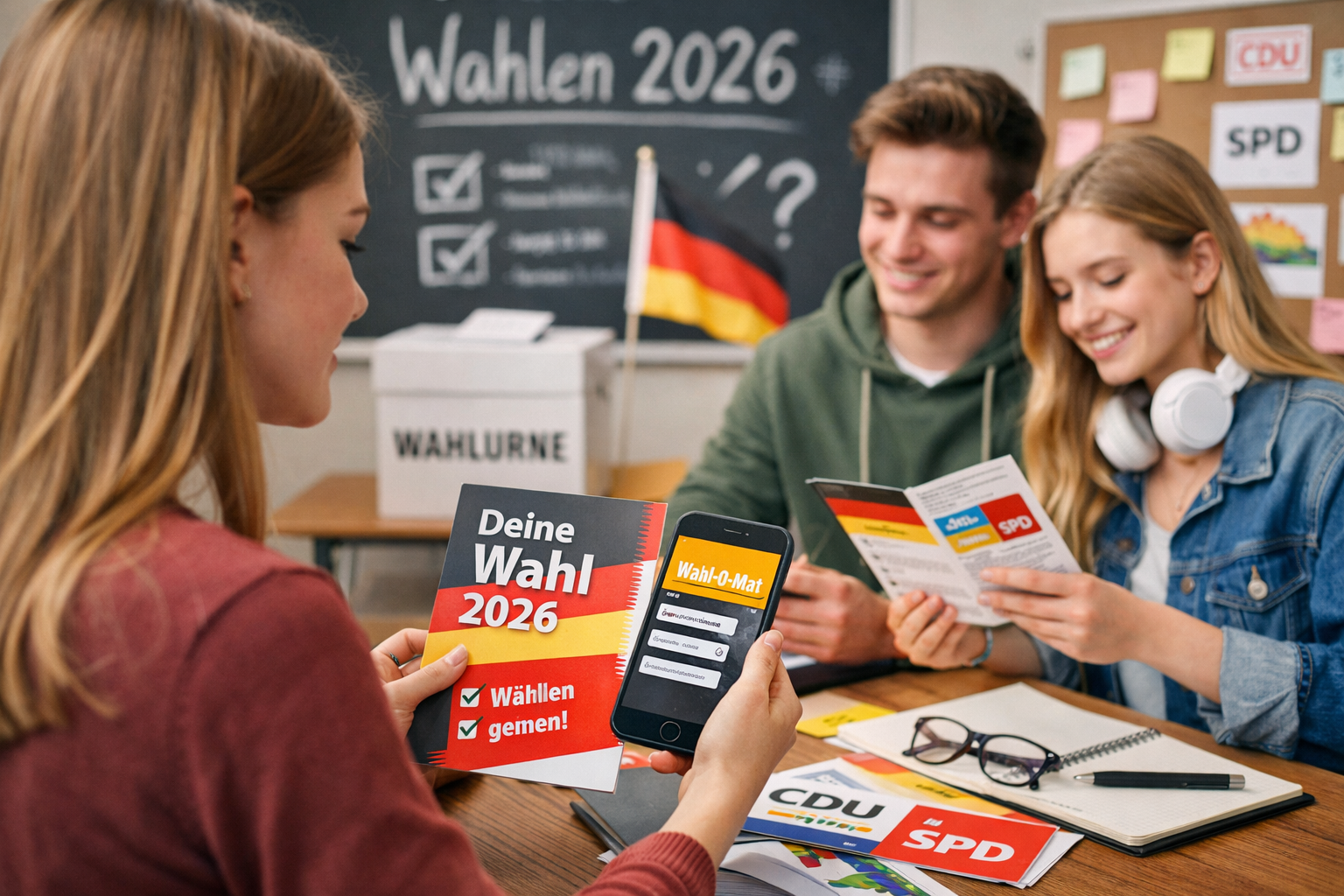 Junge Wähler zur Landtagswahl: So bereitet sich die Jugend vor