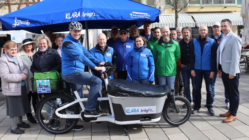 KLARA in Bad Kreuznach erhält neues E-Lastenrad durch Spenden