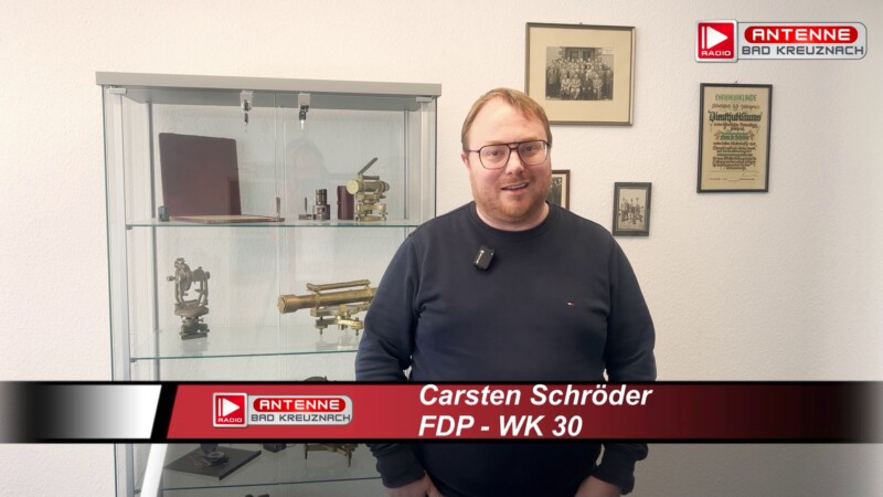 Landtagswahl 2026: Carsten Schröder (FDP) im Interview