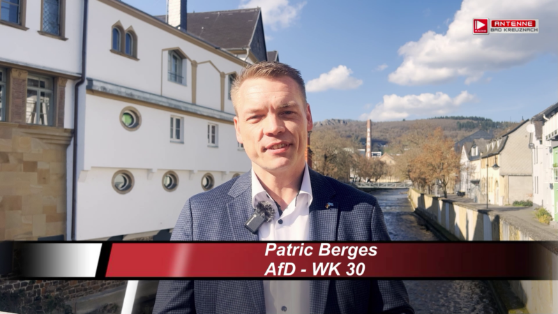 Landtagswahl 2026: Patric Berges (AfD) im Interview