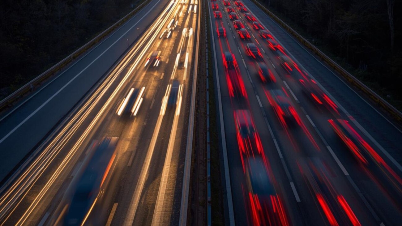 Osterferien bringen mehr Verkehr auf den Deutschen Autobahnen