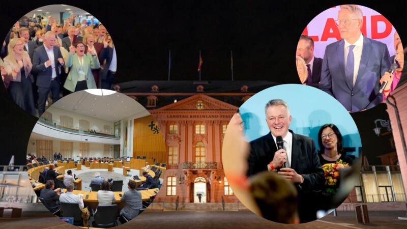 Rheinland-Pfalz: So läuft jetzt der Start im neuen Landtag
