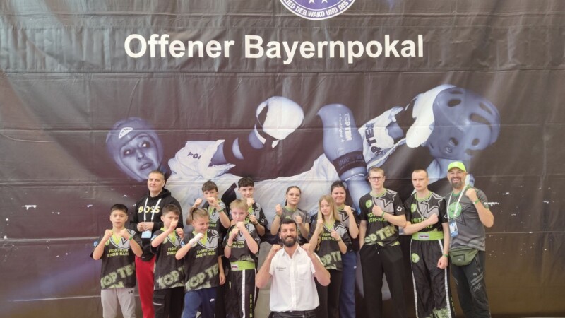 Sportclub Rhein-Nahe überzeugt beim Bayern Pokal im Kickboxen