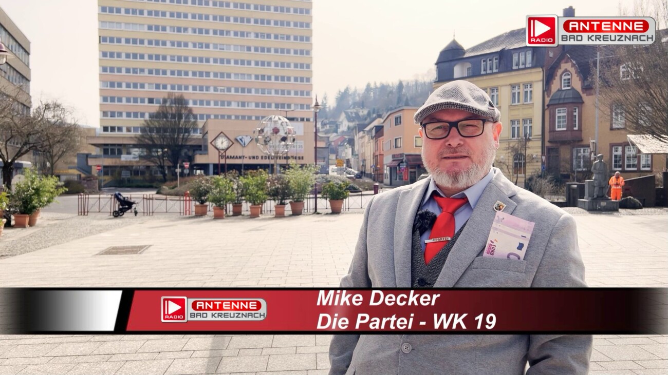 WAHL-SPEZIAL: Mike Decker (DIE PARTEI)