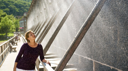 Besuchergradierwerk Karlshalle geöffnet