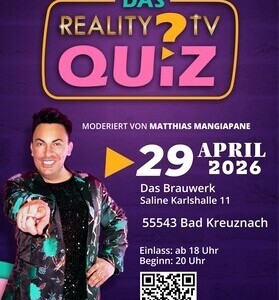 Das Reality TV Quiz mit Mathias Mangiapane