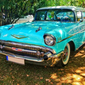 Oldtimertreffen im Kurpark Bad Münster am Stein
