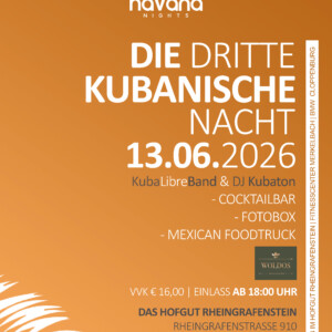 Havana Nights im Hofgut Rheingrafenstein.