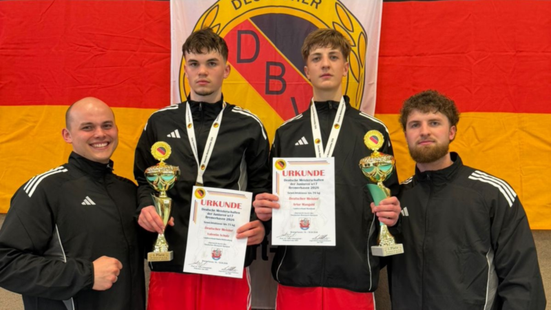 Doppel-Gold für Rheinland-Boxer bei U17-DM