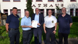 Feuerwehr Langenlonsheim-Stromberg stellt neuen Pressewart vor