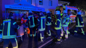 Großbrand in Heimweiler: DRK unterstützt mit Verpflegung