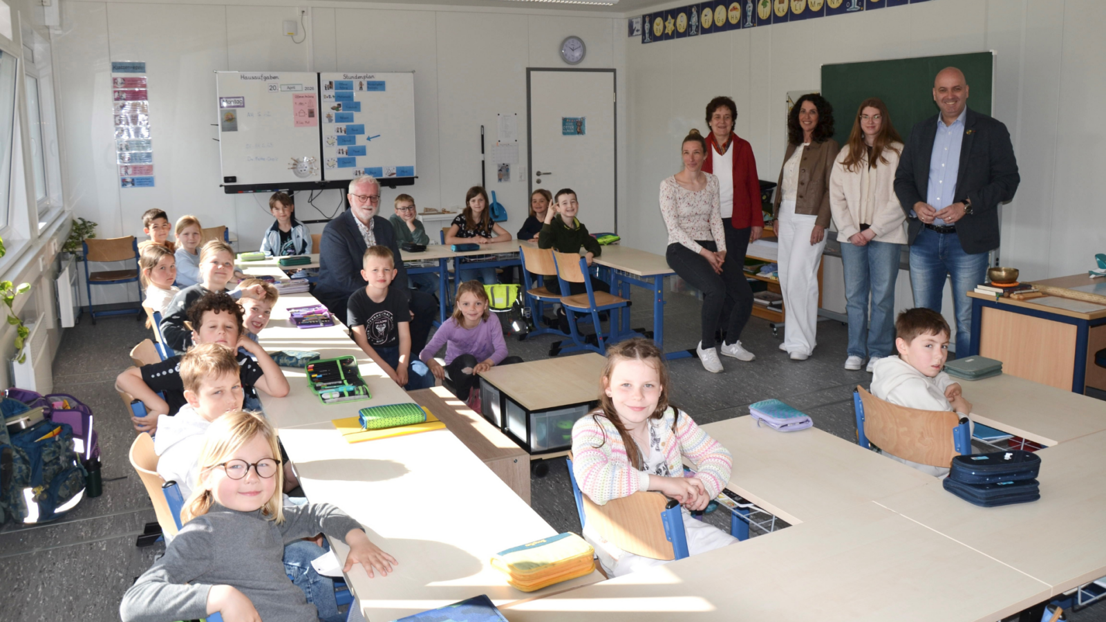 Grundschule reagiert auf steigende Schülerzahlen