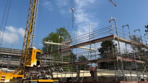 Hoffnungshäuser in Ingelheim nehmen weiter Form an
