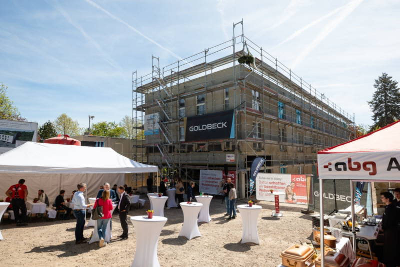 Richtfest in Alzey: 28 neue Wohnungen