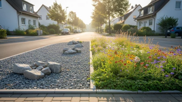 Stadt Bingen belohnt grüne Gärten im Kampf gegen Steinwüsten