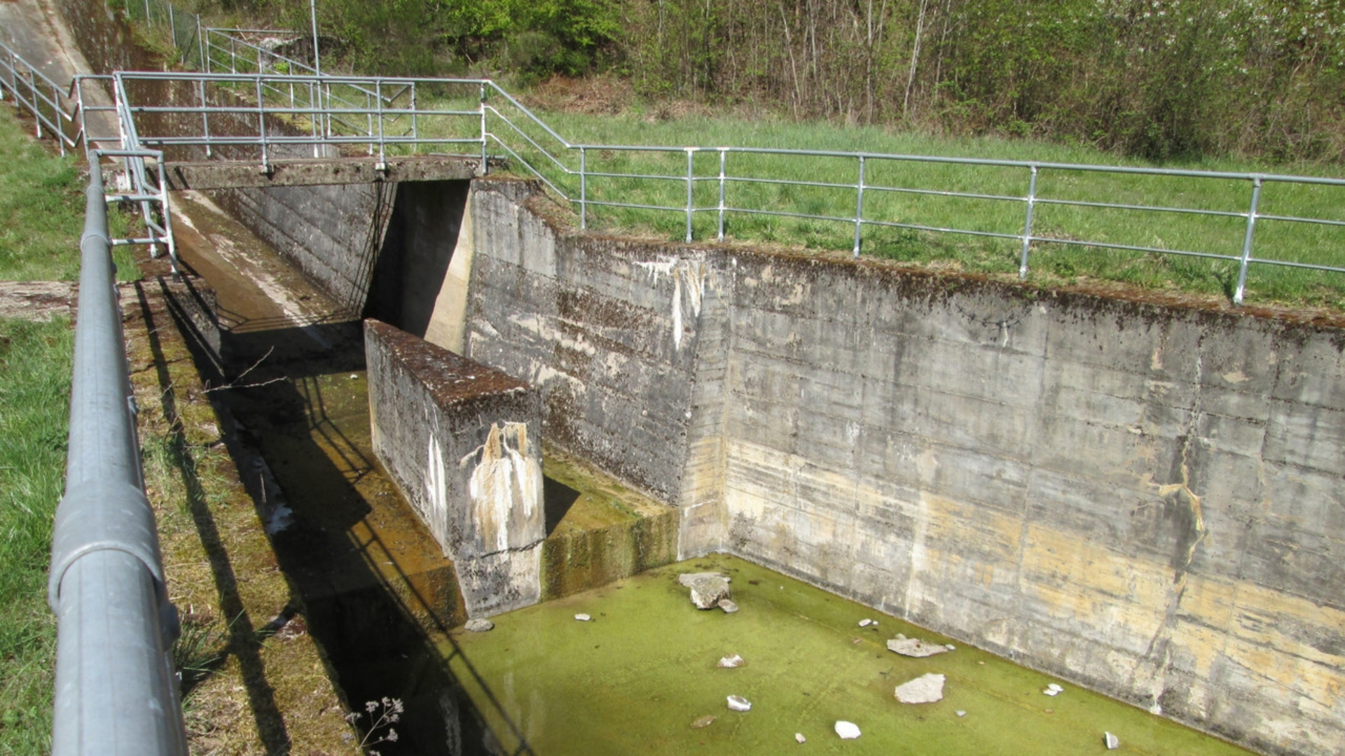Stauanlage im Kreis Bad Kreuznach überprüft
