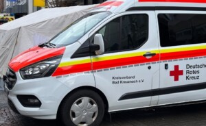 Unfall auf der Rüdesheimer Straße in Bad Kreuznach