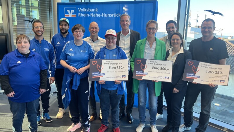 Volksbank stärkt Ehrenamt in Bad Kreuznach