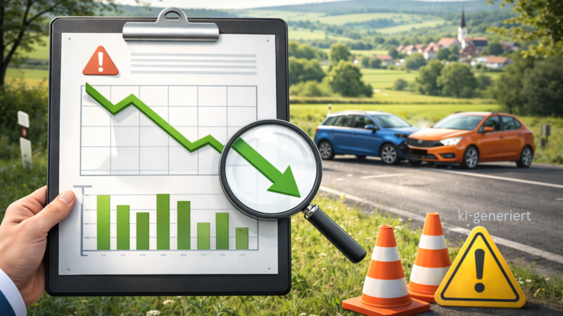 Weniger Unfälle in Birkenfeld 2025