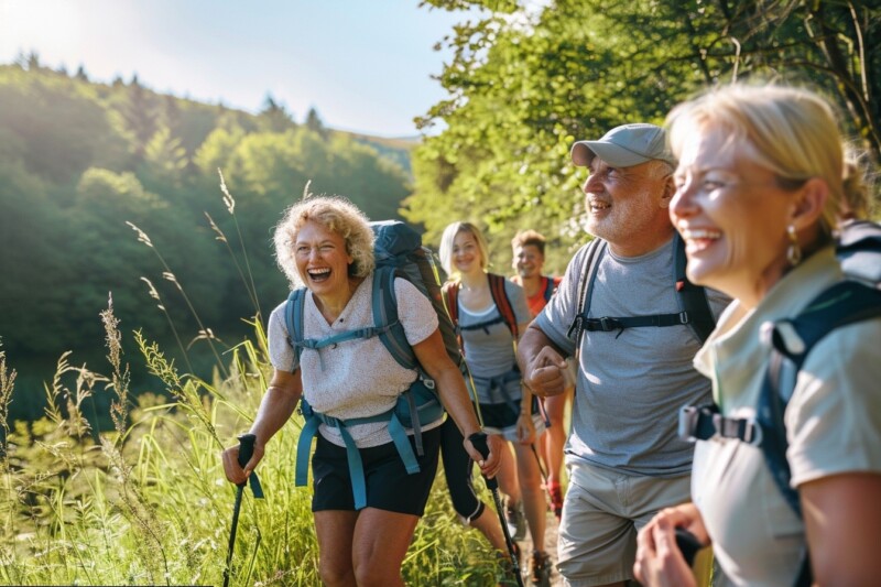 Lachwanderung: Gemeinsam Natur erleben und das Leben mit Lachen bereichern