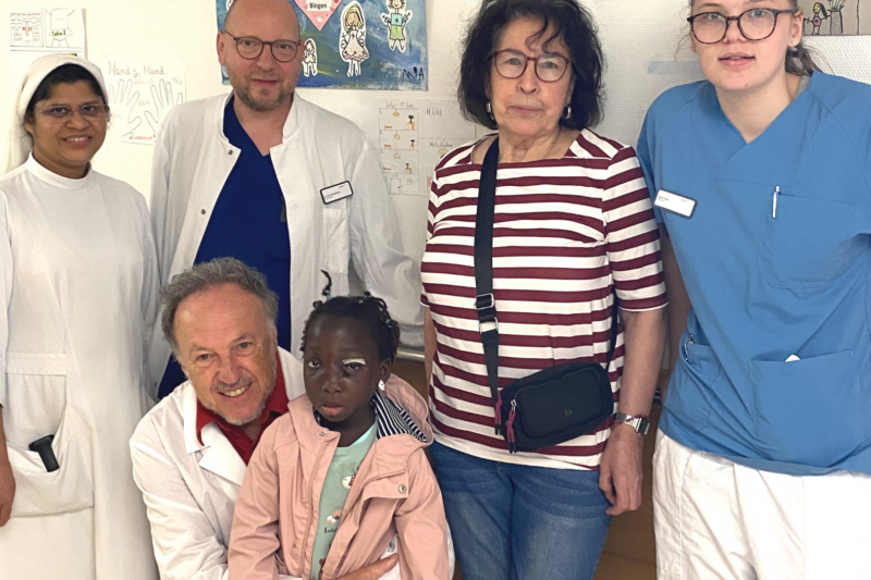 Bad Kreuznacher Ehrenbürger rettet kleines Mädchen aus Angola