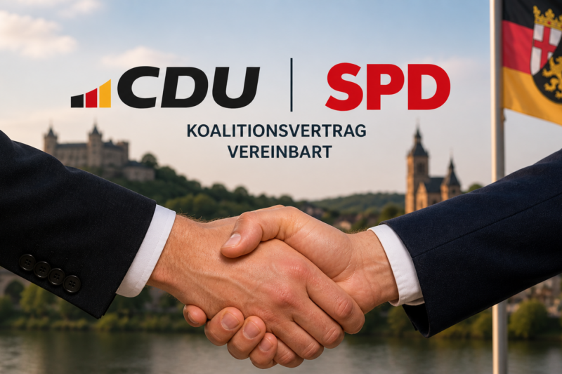 Koalition will Rheinland-Pfalz modernisieren
