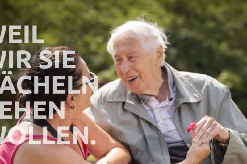 Würdevolle Pflege beim Mobilen Pflegedienst am Schloßpark