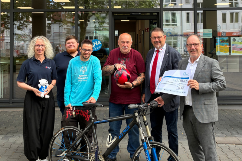 Stadtwerke fördern Teilnahme an Special Olympics