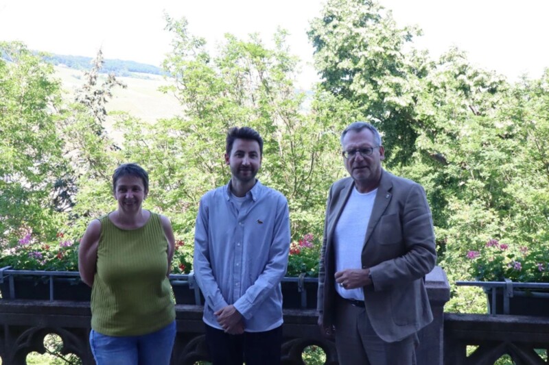 Umgestaltung rund um die Burg Klopp nimmt Gestalt an
