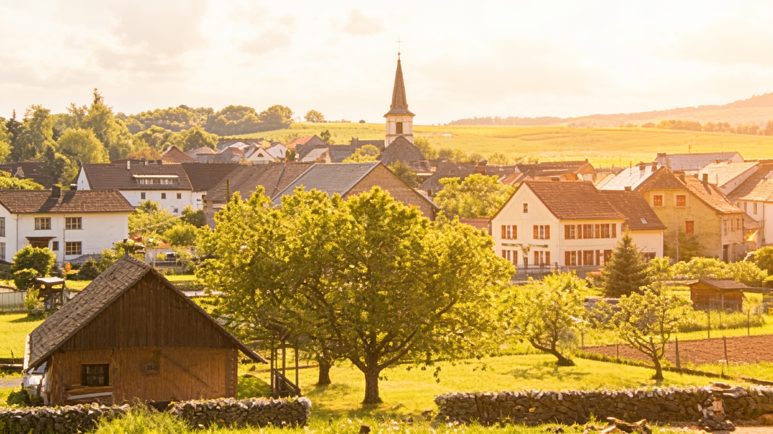 Ansicht von Becherbach bei Kirn