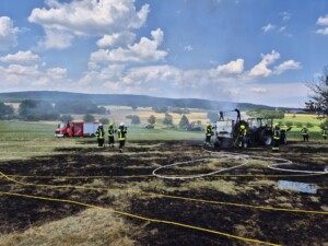 Feuerwehr im Dauereinsatz: Waldbrand und fünf weitere Einsätze